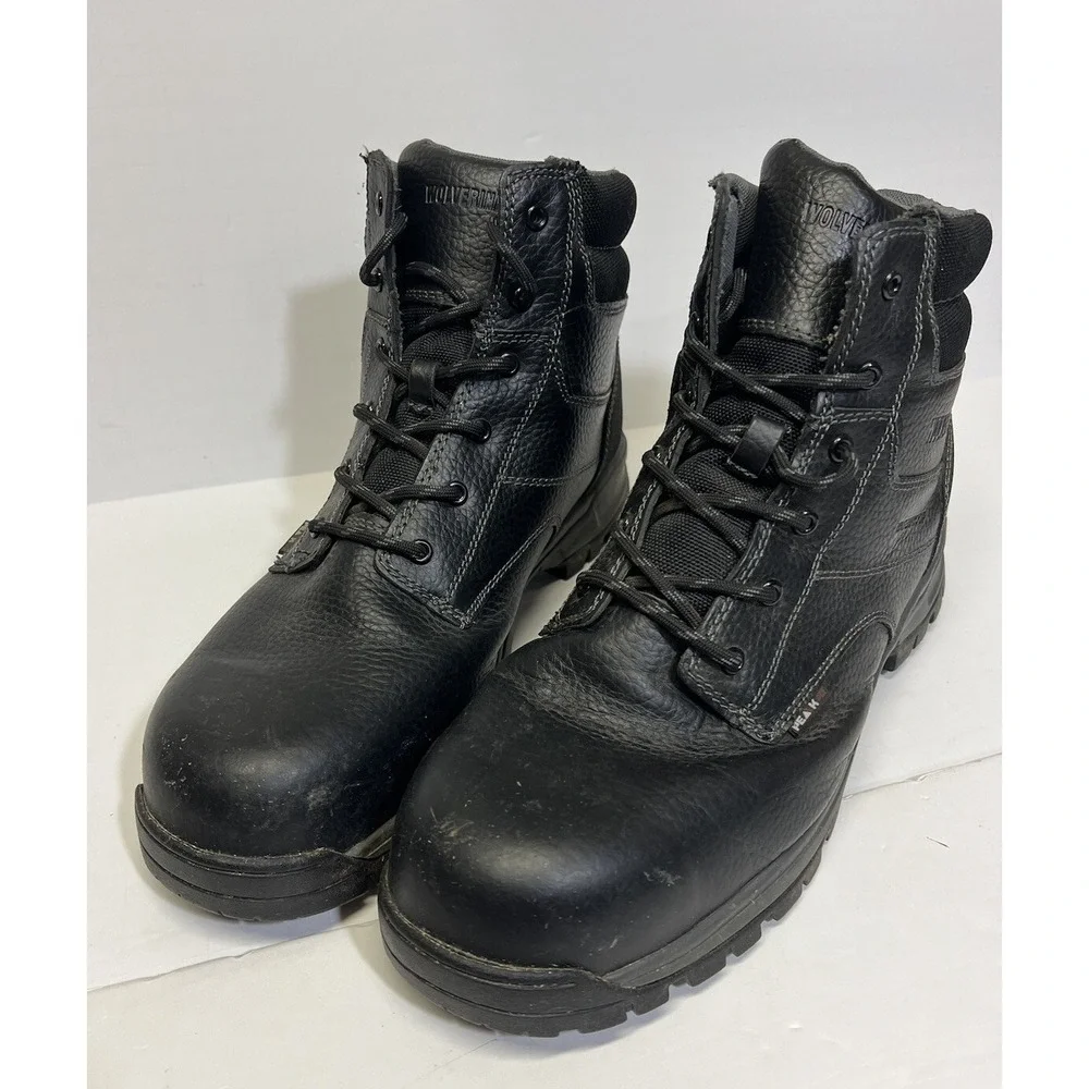 Wolverine NXT Joliet‎ 6 Inch Comp-Toe EH WPF Work Boot, Black W10177 Size 12 M